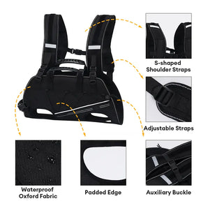Sac à dos horizontal pour chien, respectueux de la colonne vertébrale, avec des sangles rembourrées ajustables - Confort jambes sorties