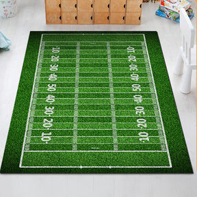 Sports Série Tapis Antidérapant Résistant aux Rayures Décor Maison