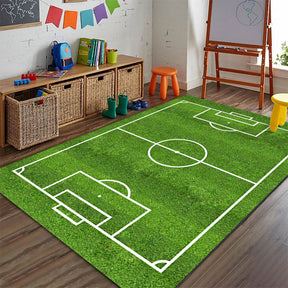 Sports Série Tapis Antidérapant Résistant aux Rayures Décor Maison