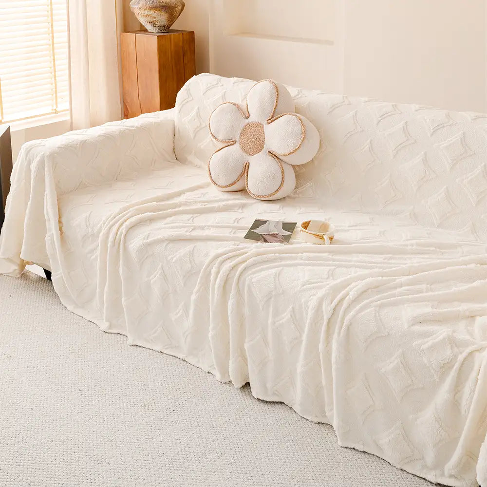 Housse de canapé polyvalente en peluche de la série star
