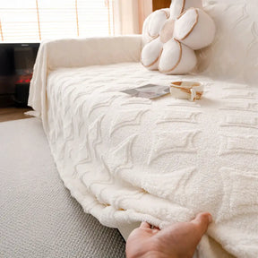 Housse de canapé polyvalente en peluche de la série star