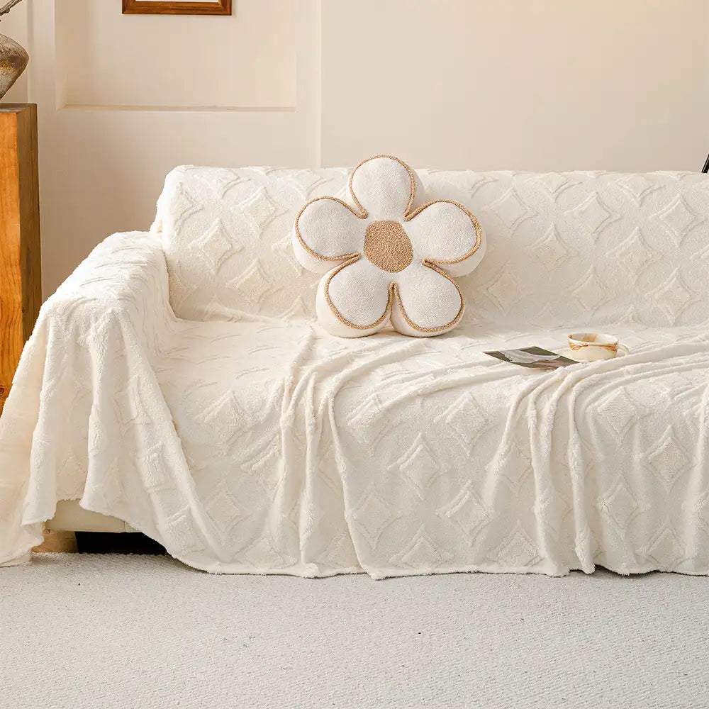 Housse de canapé polyvalente en peluche de la série star