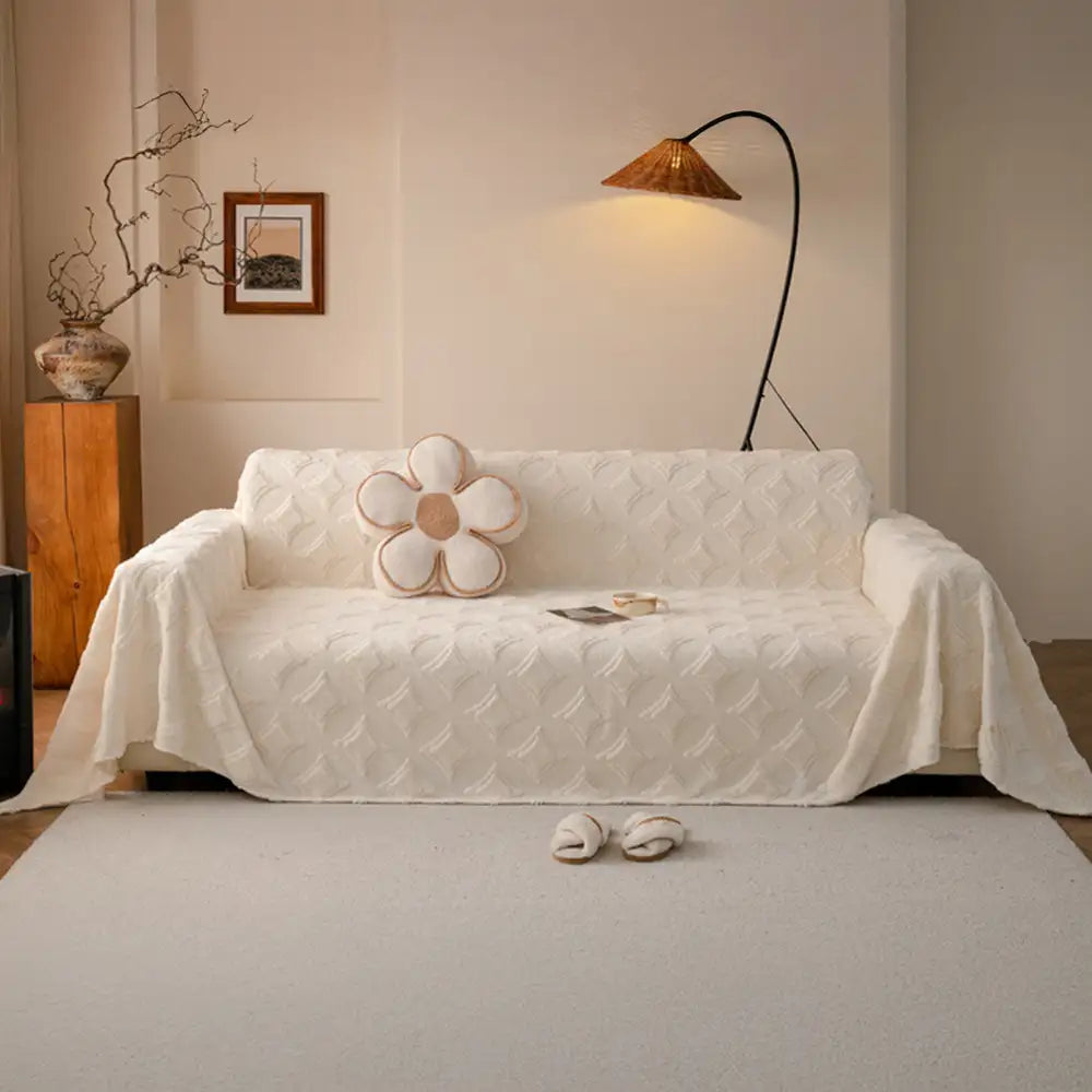 Housse de canapé polyvalente en peluche de la série star