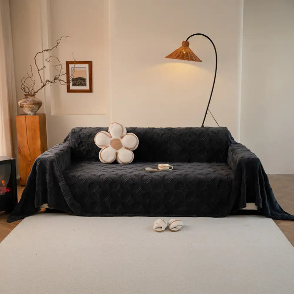 Housse de canapé polyvalente en peluche de la série star
