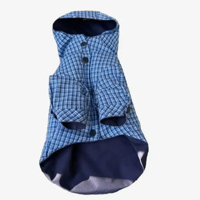 Veste de chien réversible à deux faces élégante, coupe-vent, pour l'extérieur.