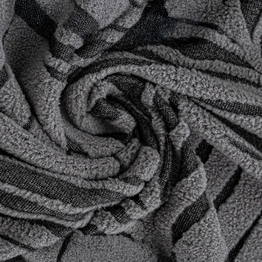 Housse de canapé extensible en jacquard polaire épais anti-rayures