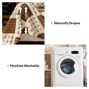 Housse de canapé en jacquard diamant en peluche épaisse et résistante aux griffures