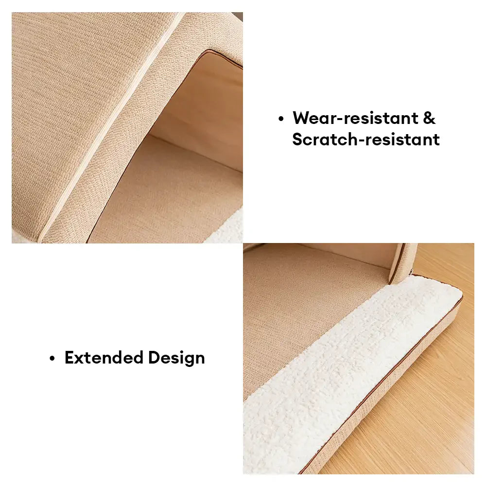 Maison pour chien en éponge pleine isolante, durable et résistante aux égratignures - SnuggleHome