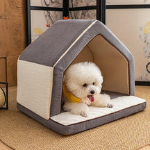 Maison pour chien en éponge pleine isolante, durable et résistante aux égratignures - SnuggleHome