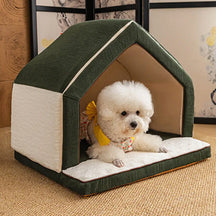 Maison pour chien en éponge pleine isolante, durable et résistante aux égratignures - SnuggleHome
