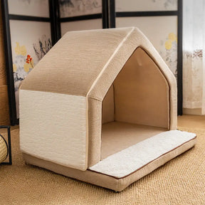 Maison pour chien en éponge pleine isolante, durable et résistante aux égratignures - SnuggleHome