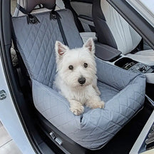 Lit de voiture pour chien en cuir PU résistant à l’eau et aux rayures