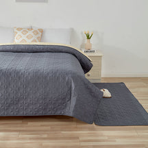 Tapis matelas imperméable antidérapant à motif géométrique pour animaux multiusages