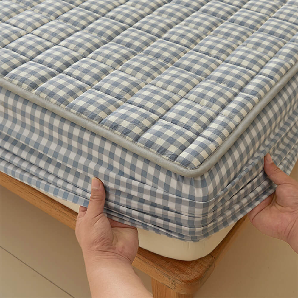 Housse de Matelas Imperméable et Anti-Poussière avec Matelassage