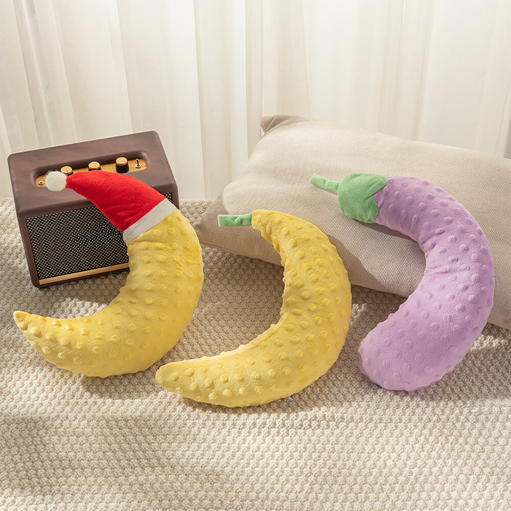 Coussin de soutien pour le cou en forme de U et banane pour chien et chat
