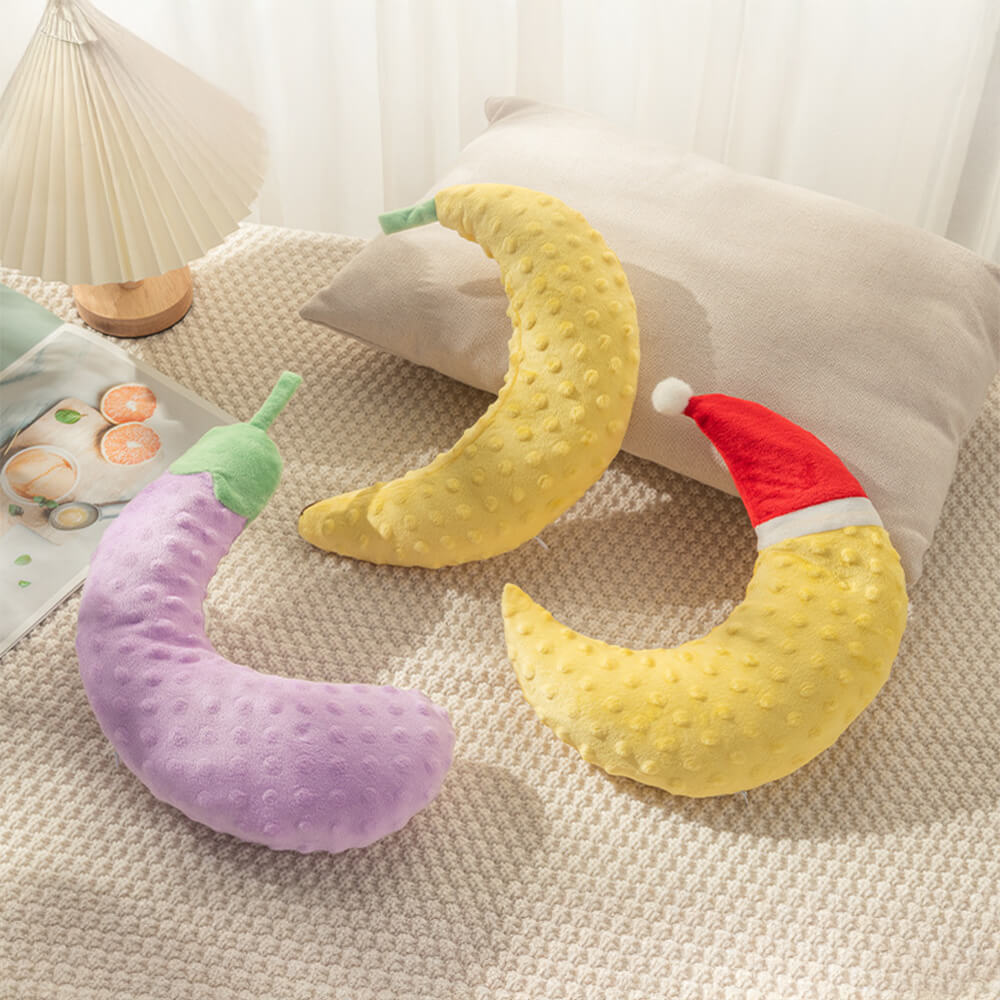 Coussin de soutien pour le cou en forme de U et banane pour chien et chat