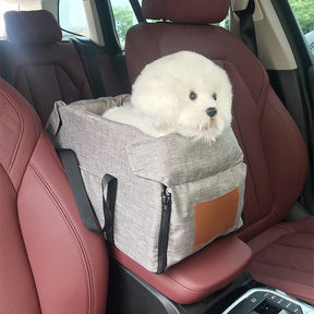 Lit de voiture pour chiens et chats contraste de couleurs détachable et antidérapant
