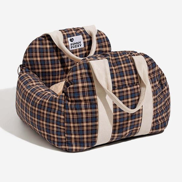 Dog Car Seat Bed - First Class - FUNNYFUZZY