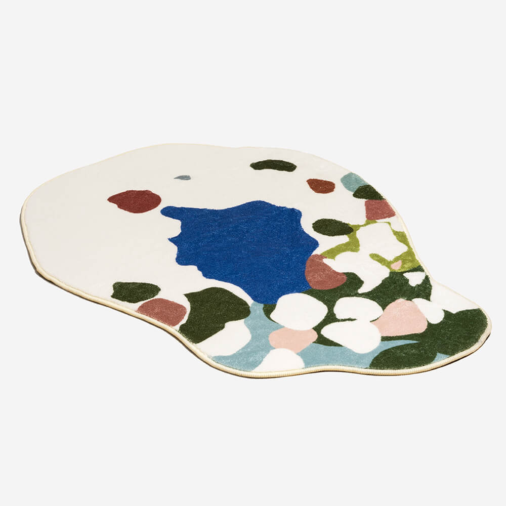 Tapis pour Animaux Effet Forêt Verdoyante