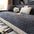 Housse de canapé en peluche sculptée style nordique toutes saisons antidérapante