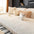 Housse de canapé en peluche sculptée style nordique toutes saisons antidérapante