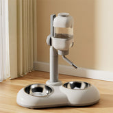 Distributeur automatique pour animaux avec bol d'alimentation et d'eau