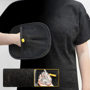 Gant de nettoyage double face pour poils d’animaux fibres électrostatiques-Exclusif app