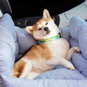 Portable Leisure Outing Pet Bolster Large Dog Car Seat Bed - FUNNYFUZZY