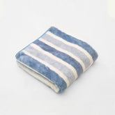 Serviette de bain rayée pour chien et chat absorbante à séchage rapide épaissie et douce
