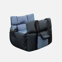 Lit de siège auto doux bicolore classique et imperméable