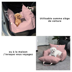 Siège auto imperméable pour chien - Première classe