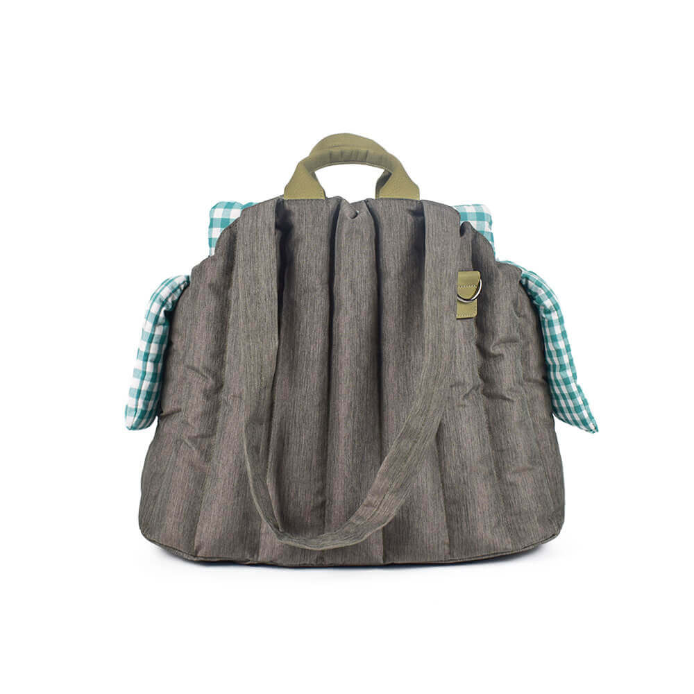 Sac de transport souple et polyvalent pour chien et chat à carreaux vichy