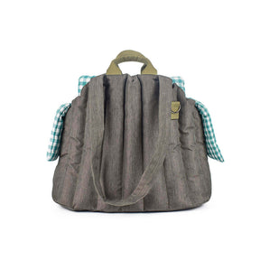 Sac de transport souple et polyvalent pour chien et chat à carreaux vichy