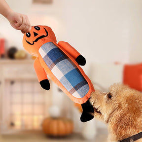 Set de Jouets à Mâcher en Corde pour Chien Citrouille Amusante Halloween