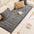 Matelas pour animaux en peluche épaisse motif nid d’abeille housse de canapé décorative douce
