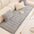 Matelas pour animaux en peluche épaisse motif nid d’abeille housse de canapé décorative douce