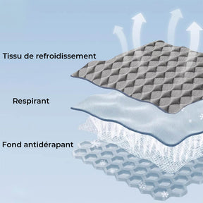 Housse de canapé en soie de glace anti-rayures de luxe et de couleur unie