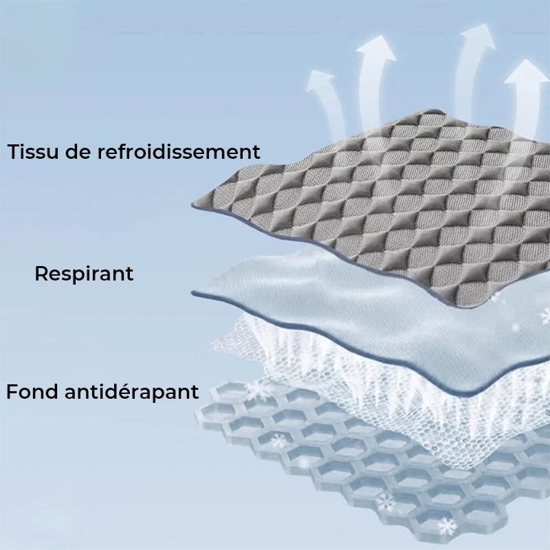 Housse de canapé en soie de glace anti-rayures de luxe et de couleur unie