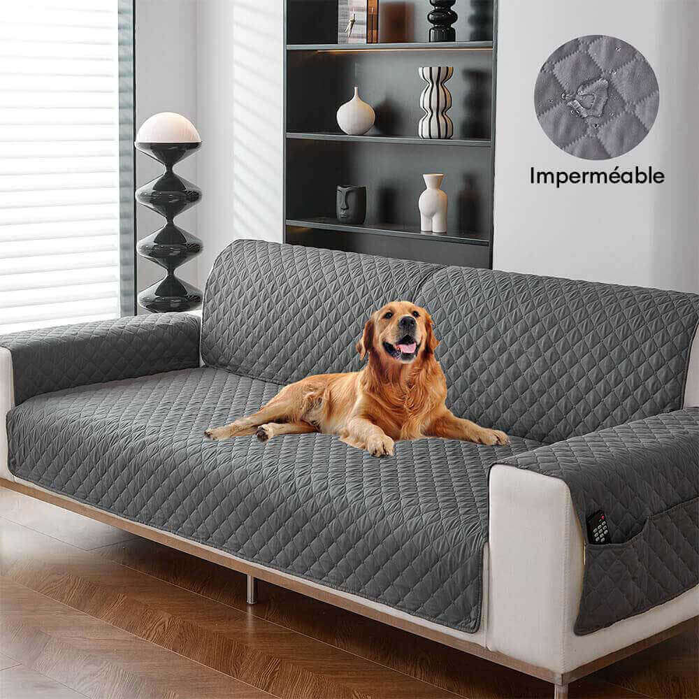 Housse de canapé classique durable imperméable antidérapante pour animaux