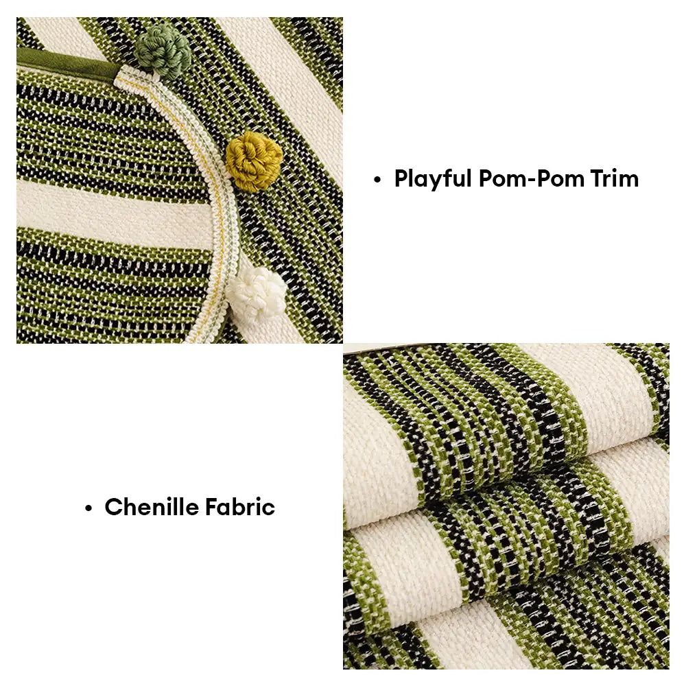 Housse de canapé de protection en chenille à contraste de couleurs irrégulier, douce pour la peau et antidérapante.