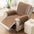 Housse fauteuil de canapé inclinable en jacquard chenille anti-rayures et antidérapante - Chic
