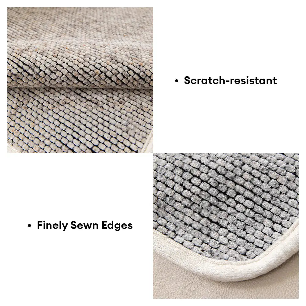 Housse fauteuil de canapé inclinable en jacquard chenille anti-rayures et antidérapante - Chic