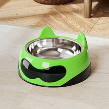 Gamelle pour animaux de compagnie grande capacité facile à nettoyer en inox