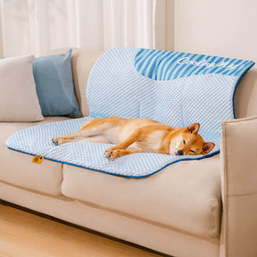 Grand Tapis Rafraichissant Chien Lavable Antidérapant pour Chiens d'Extérieur - Sieste Refroidissante