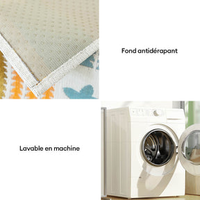 Housse de sofa chic toutes saisons en chenille anti-rayures et antidérapante