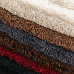 Housse de canapé en peluche luxueuse épaisse confortable et antidérapante
