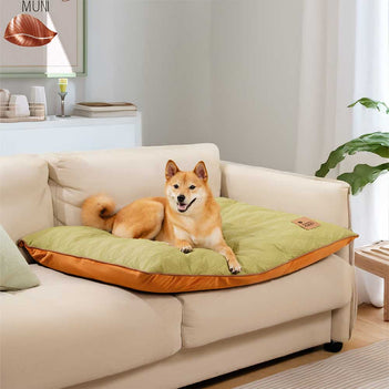 Tapis réversible apaisant imperméable pour chien de luxe