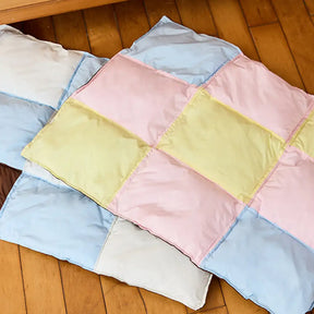 Tapis pour chien multi-usages résistant à l'eau de couleur macaron