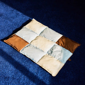 Tapis pour chien multi-usages résistant à l'eau de couleur macaron