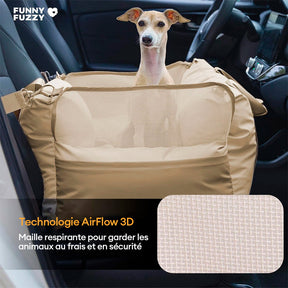 Siège d'auto pour chien imperméable et respirant - Pup Rover
